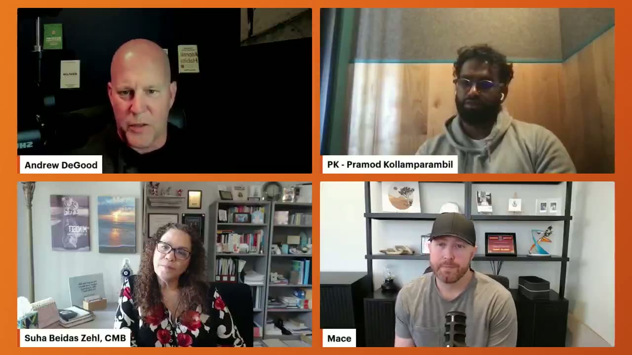 AI experts: snake oil or GPT?, Podcast segment video featuring Suha Beidas Zehl