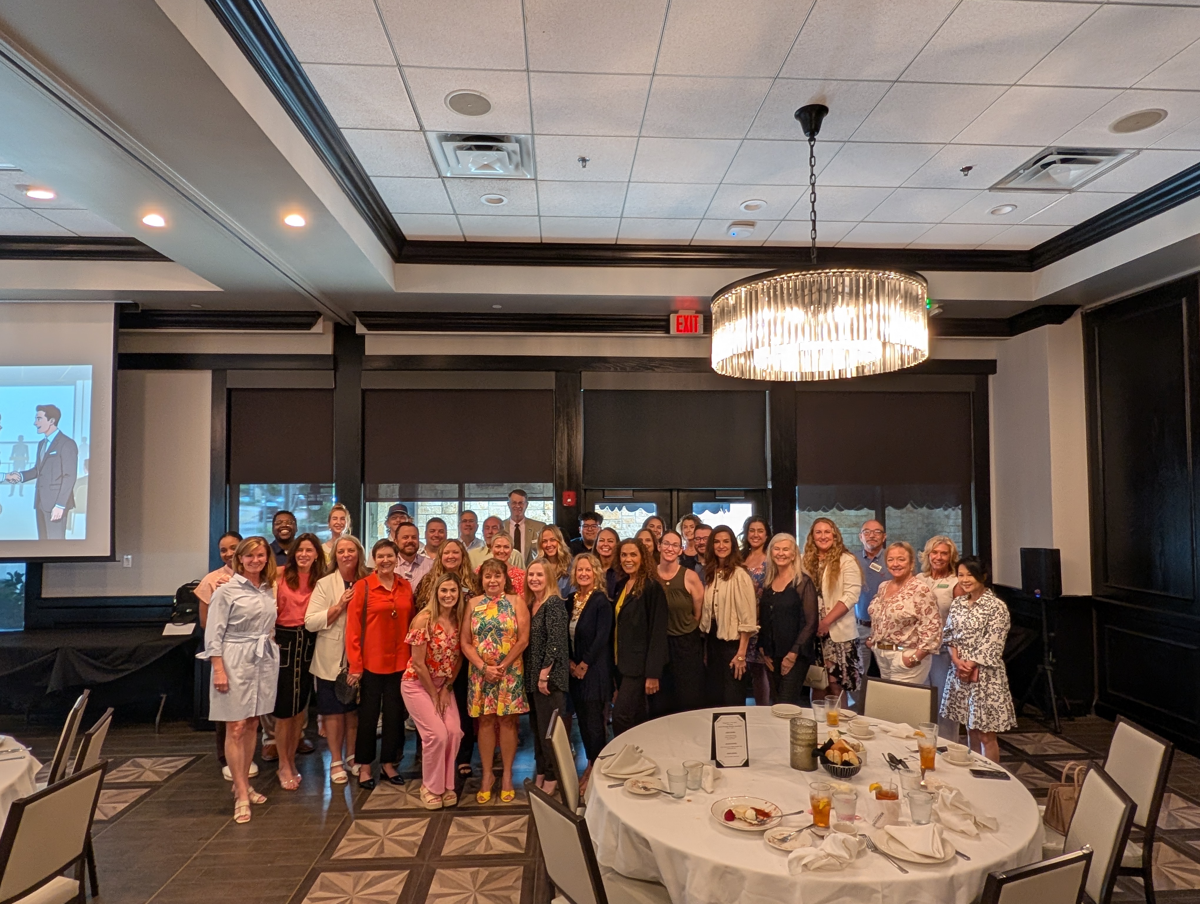 Suha Beidas Zehl, CMB®, AMSP™ on the road at an industry event